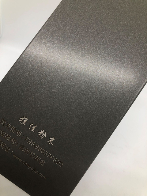 Ral Metallic Silver Shiny Электростатическое эпоксидное полиэфирное красочное порошковое покрытие