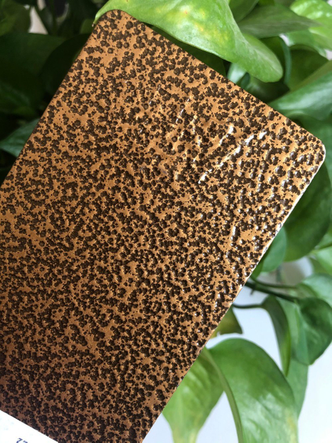Краска для порошкового покрытия Hammertone Black Copper Antique, цвета порошкового покрытия Hammertone