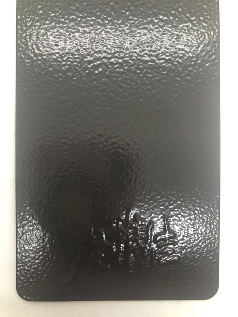 Морщины Апельсиновая корка Черный Ral9005 Pintura Electrostatic En Polvo