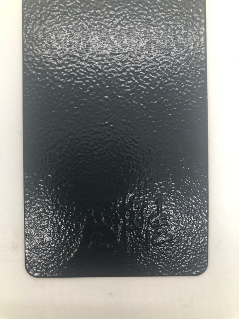 Морщины Апельсиновая корка Черный Ral9005 Pintura Electrostatic En Polvo